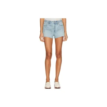 GRLFRND Denim Shorts Women's Blue