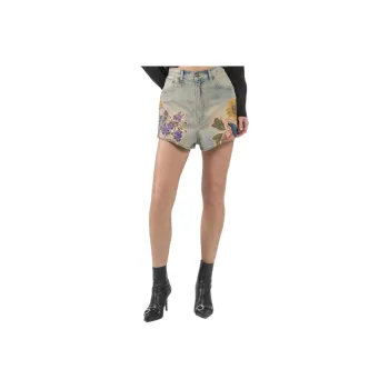 R13 Denim Shorts Women's Blue
