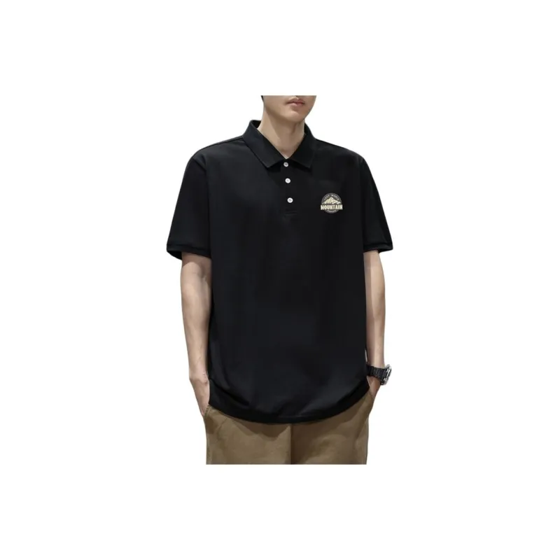 SIL VITIN Polo Shirts Unisex Black-0