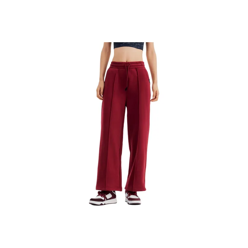DECATHLON Sports Pants Women's Burgundy Red-0