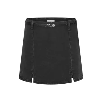 URBAN REVIVO Denim Shorts Women's Jet Black