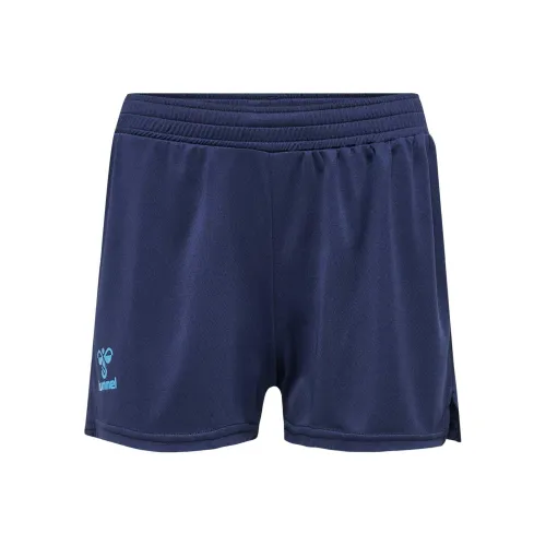 Hummel x INGRID Hml POLY SHORTS WO Sports Shorts Women's Blue