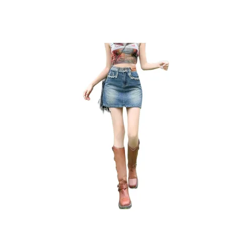 ORIGIN Denim Short Skirts Women's