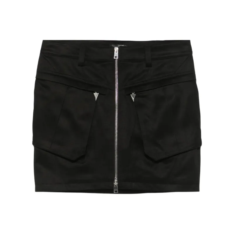 Mugler Cargo Mini Skirt-0