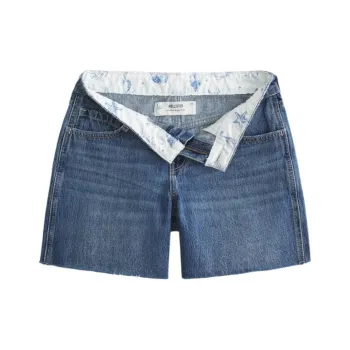 Hollister Denim Shorts Women's Dark Blue