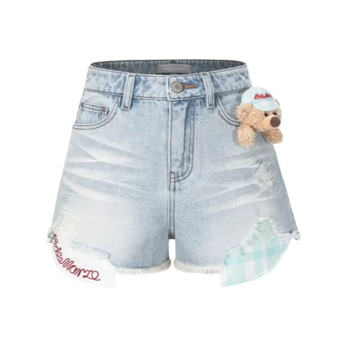 13 DEMARZO Denim Shorts Women's