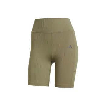 Adidas Free Shipping With AdiClub Optime Rib Short Leggings
