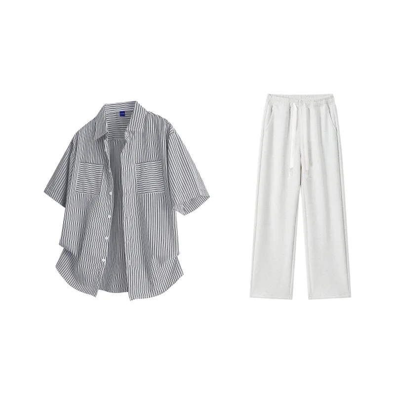 LA'T.WEEKEND Shirt Matching Set Unisex-10