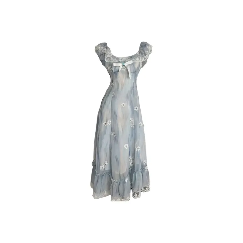 DOSOHEB Short Sleeved Dress Women's-0
