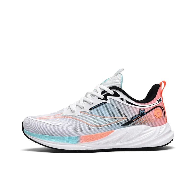 VanCamel Running Shoes Unisex Low Top White/Orange/White/Gray/Light Gray/Teal/Pink/Purple-0