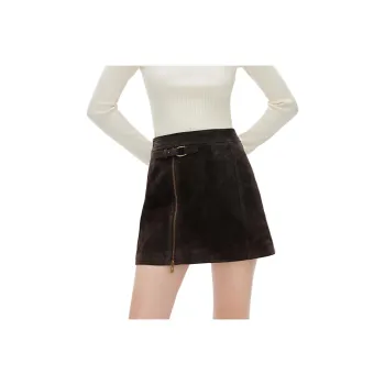 ONLY Leather Short Skirts Women's