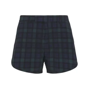 Martine Rose Plaid print Shorts