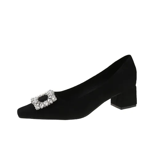 Zomila Chunky Heel High Heels Women's Black