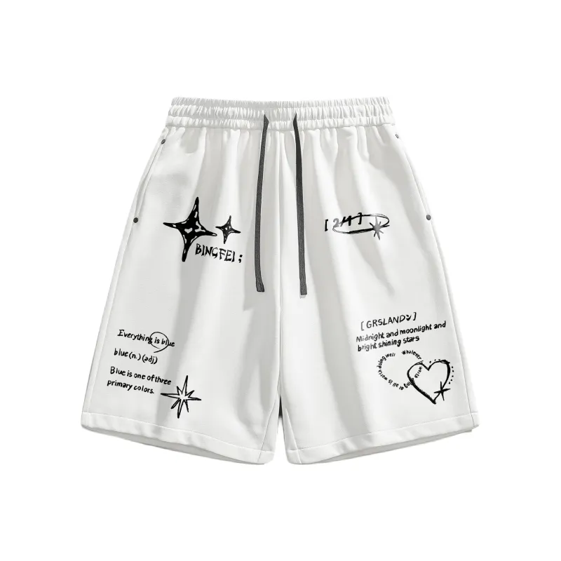 Ice Flying Casual Shorts Unisex-0