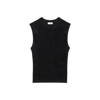 SAINT LAURENT Camisoles Women's Black