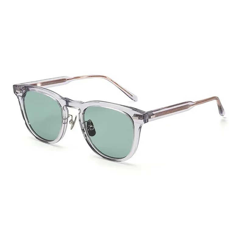 YUZHAOLIN Plate Frame Square Sunglasses Unisex-4