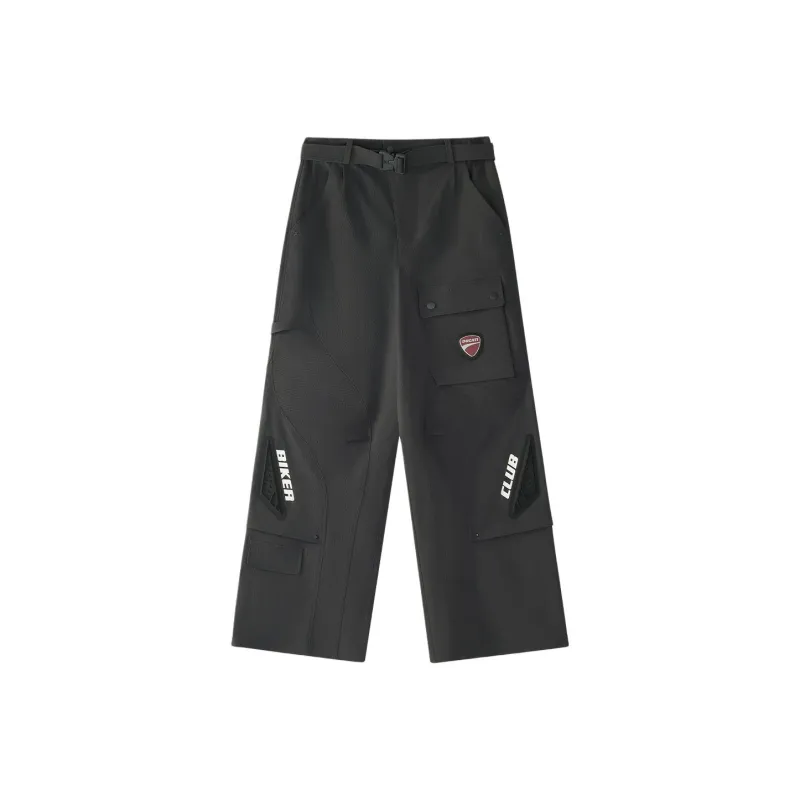 FILA FUSION x DUCATI Sports Pants Women's Rock Medium Gray-0