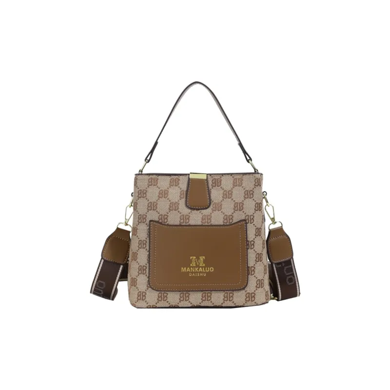 TOUTSEUL YOLO PU Bucket Bag, Shoulder Bag, Crossbody Bag, Handbag Women's Multicolor-6