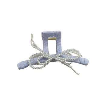VIVIWELL Faux Pearl Hair Clips Women's