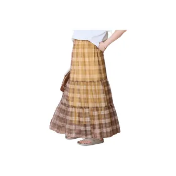 FREAK'S STORE Casual Long Skirt Women's Yellow