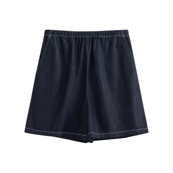 Initial Language Denim Shorts Women's Denim Original