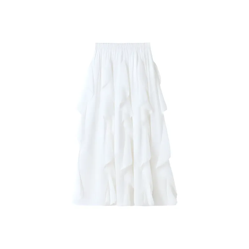 Ning Cai Yuer Casual Long Skirt Women's-0