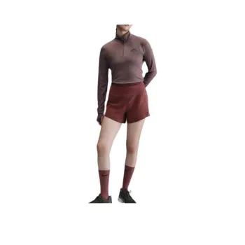 Nike Dri Fit SS25 Trail Sports Shorts Women's Dark Red 218