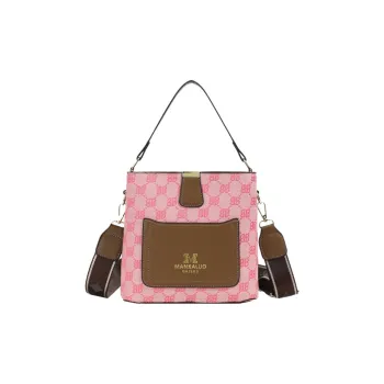 TOUTSEUL YOLO PU Bucket Bag, Shoulder Bag, Crossbody Bag, Handbag Women's Multicolor