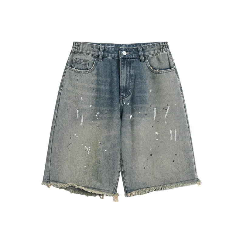 Nuthink Denim Shorts Unisex-10