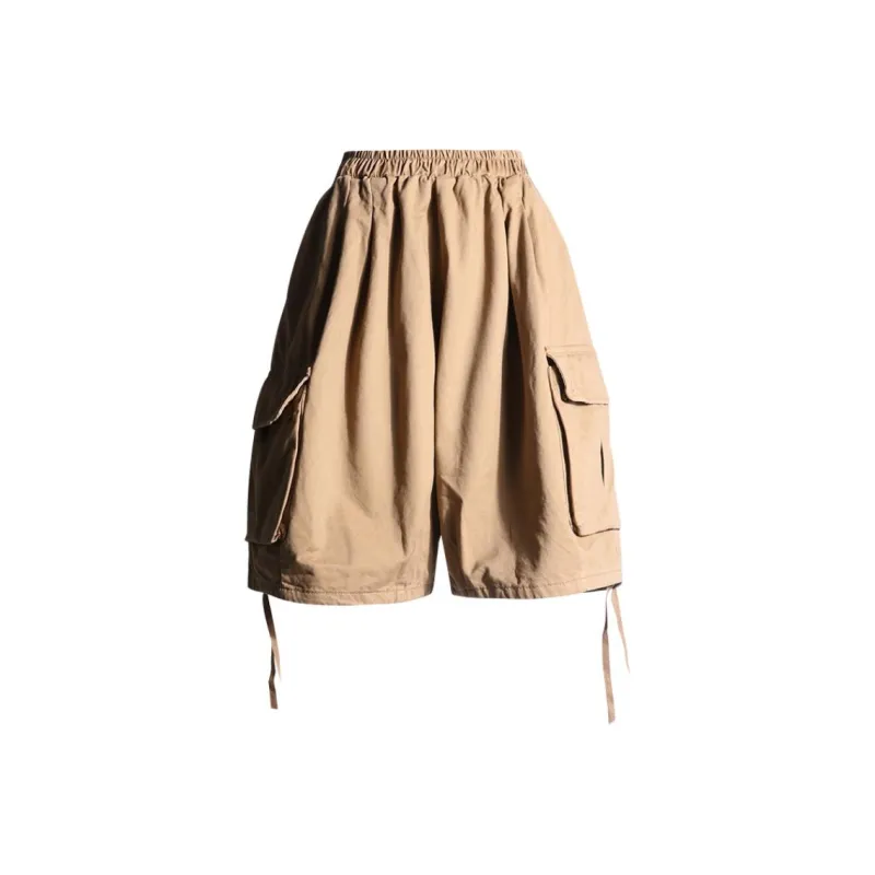 OROI Cargo Shorts Women's Khaki-0