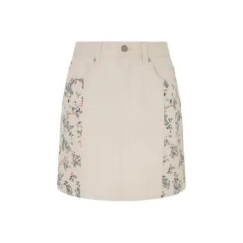 Pepe Jeans Denim Short Skirts Women's Light Beige