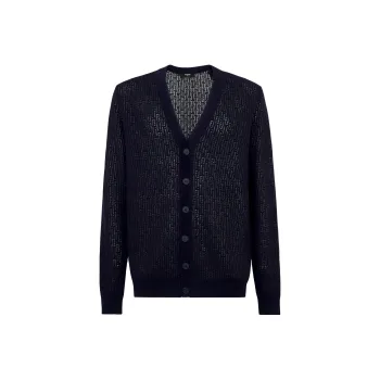 FENDI Knitwear Men Blue