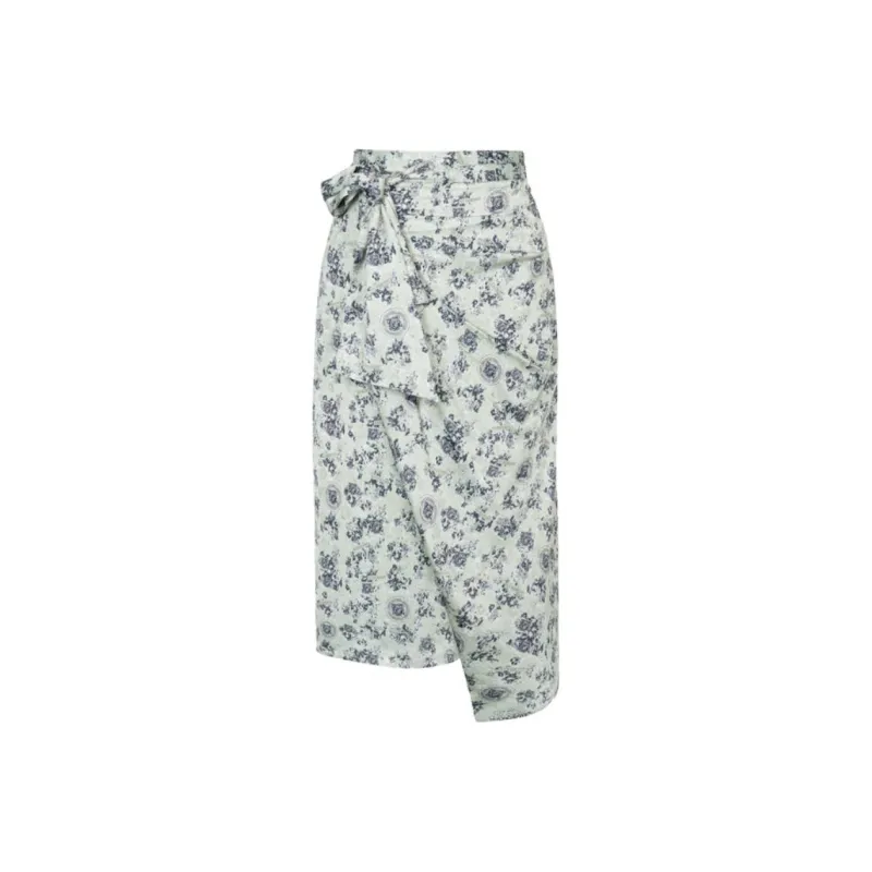 XG Casual Long Skirt Women's Flower Bud-0