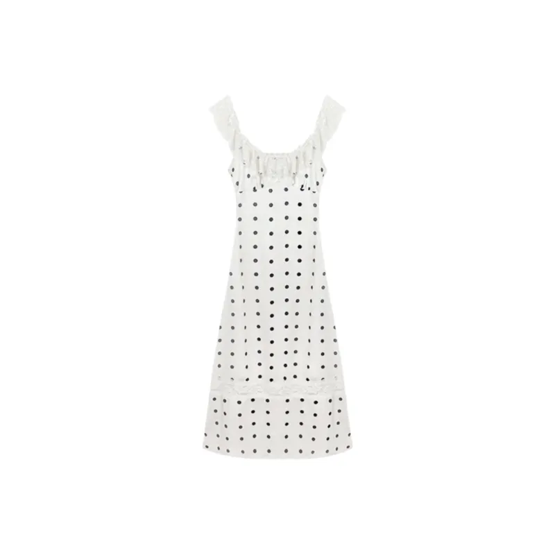 YGPRW Slip Dresses Women's Polka Dot-0