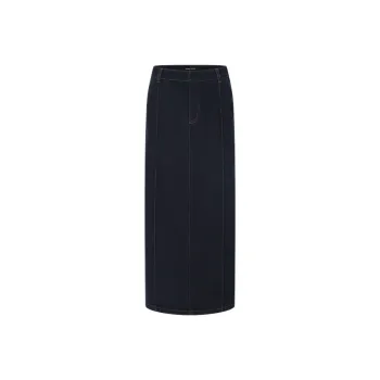 URBAN REVIVO Denim Short Skirts Women's Blue