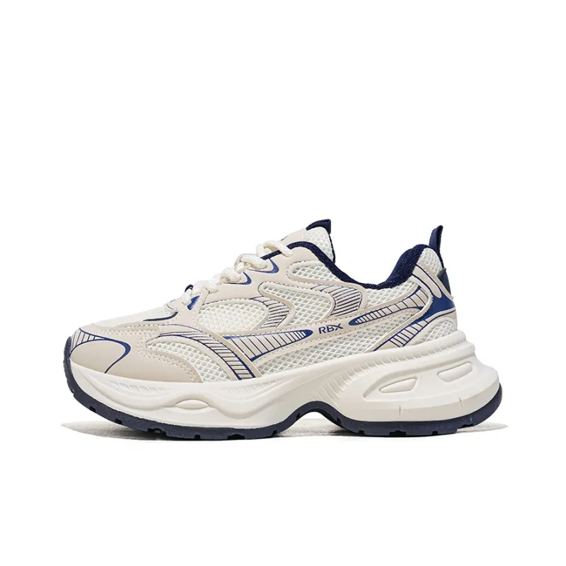 RENBEN Balance Lightweight Height Increasing Low Top Chunky Sneakers Women's Dark Blue-0