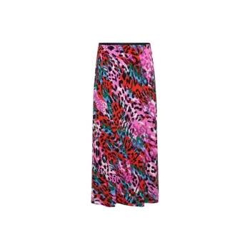 Diane Von Furstenberg SS25 Casual Long Skirt Women's Multicolor