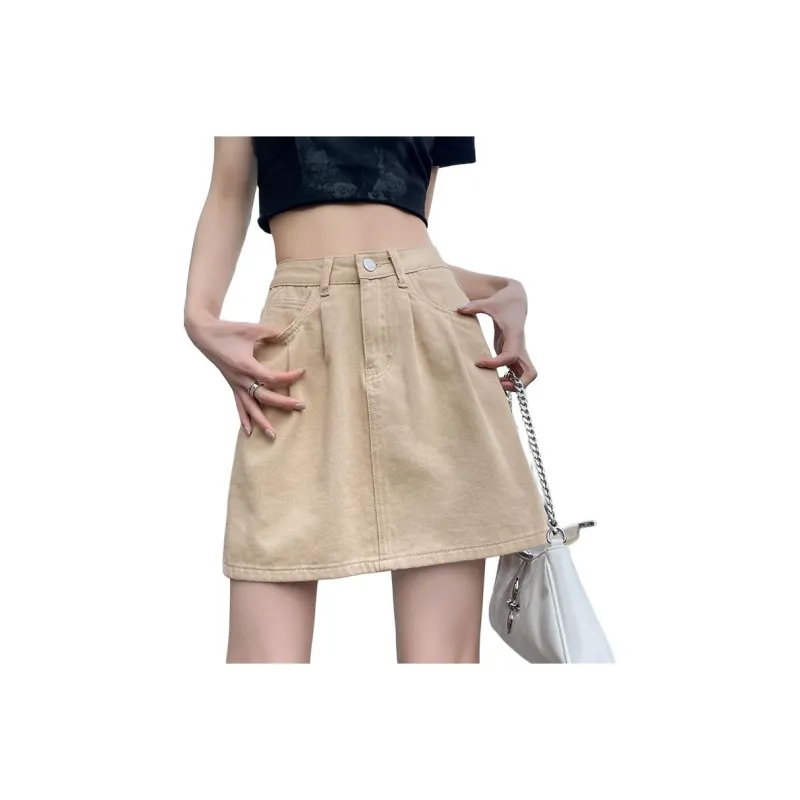 ZAZN Denim Short Skirts Women's-8