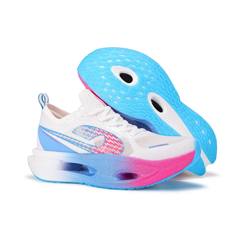 JEANSWEST Cushioning Abrasion Resistant Breathable Coverage Low Top Running Shoes Unisex Blazing Speed-5