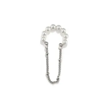 NVBBK S925 Silver Clip On Earrings Women's