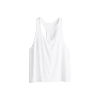 H&M Sleeveless Sports Shirts Women's White