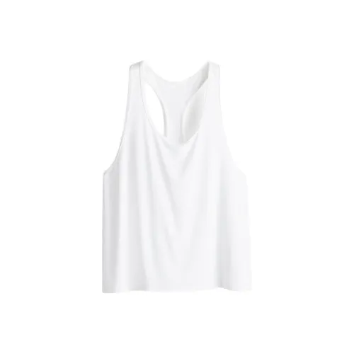 H&M Sleeveless Sports Shirts Women's White