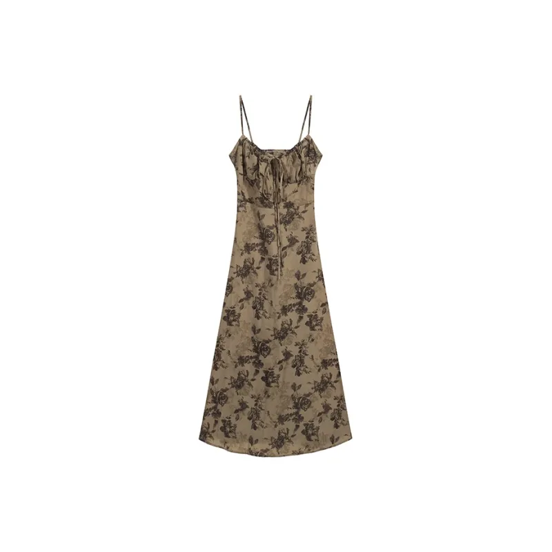 SNZX Slip Dresses Women's Multicolor-0