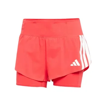 Adidas Adizero Sports Shorts Women's Half Awake Red