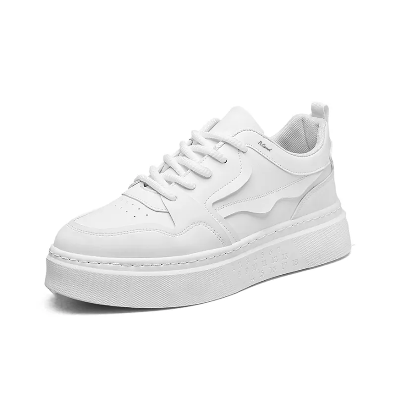 PROTECTCAMEL Abrasion Resistant Lightweight Height Increasing Low Top Skateboard Shoes Men's-7