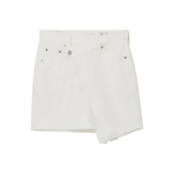 Levi's Denim Short Skirts Women's White