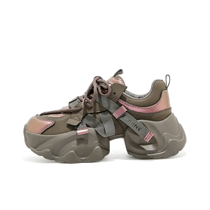 DAPHNE Low Top Chunky Sneakers Women's-30