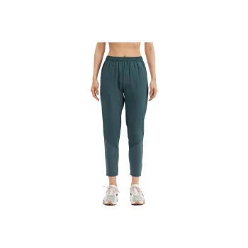 DECATHLON DOMYOS Athletic Trousers Women's Dark Gray Green
