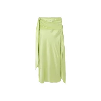 CHRISTOPHER ESBER Casual Long Skirt Women's Lime Green