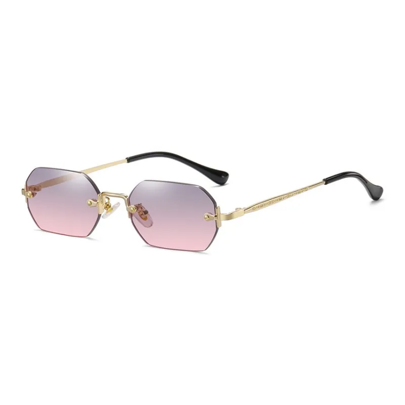 SOMAN Metal Square Sunglasses Unisex-3